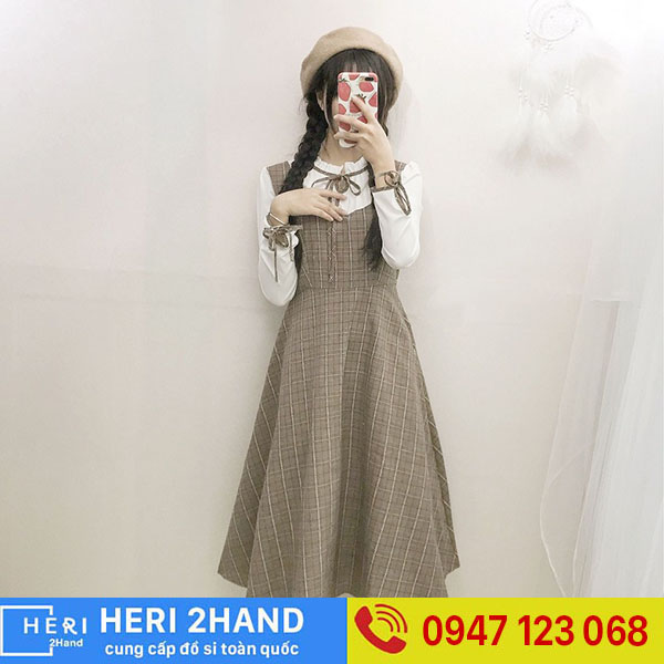 Chân váy dài vintage  Giá Tốt Miễn Phí Vận Chuyển Đủ Loại  Shopee Việt  Nam
